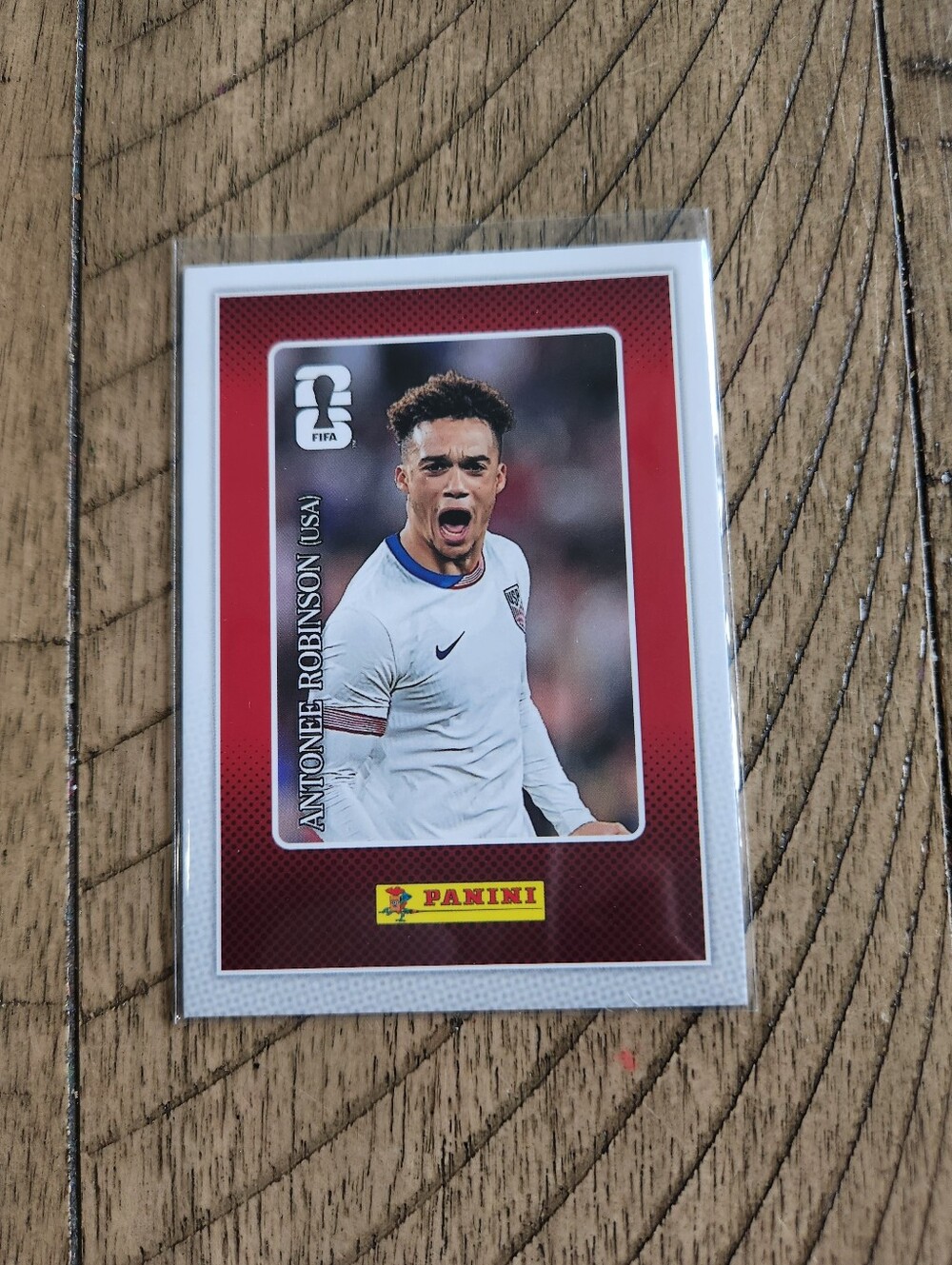 Panini FIFA World Cup 2026 Exclusive Trading Card #5 Antonee Robinson Portrait